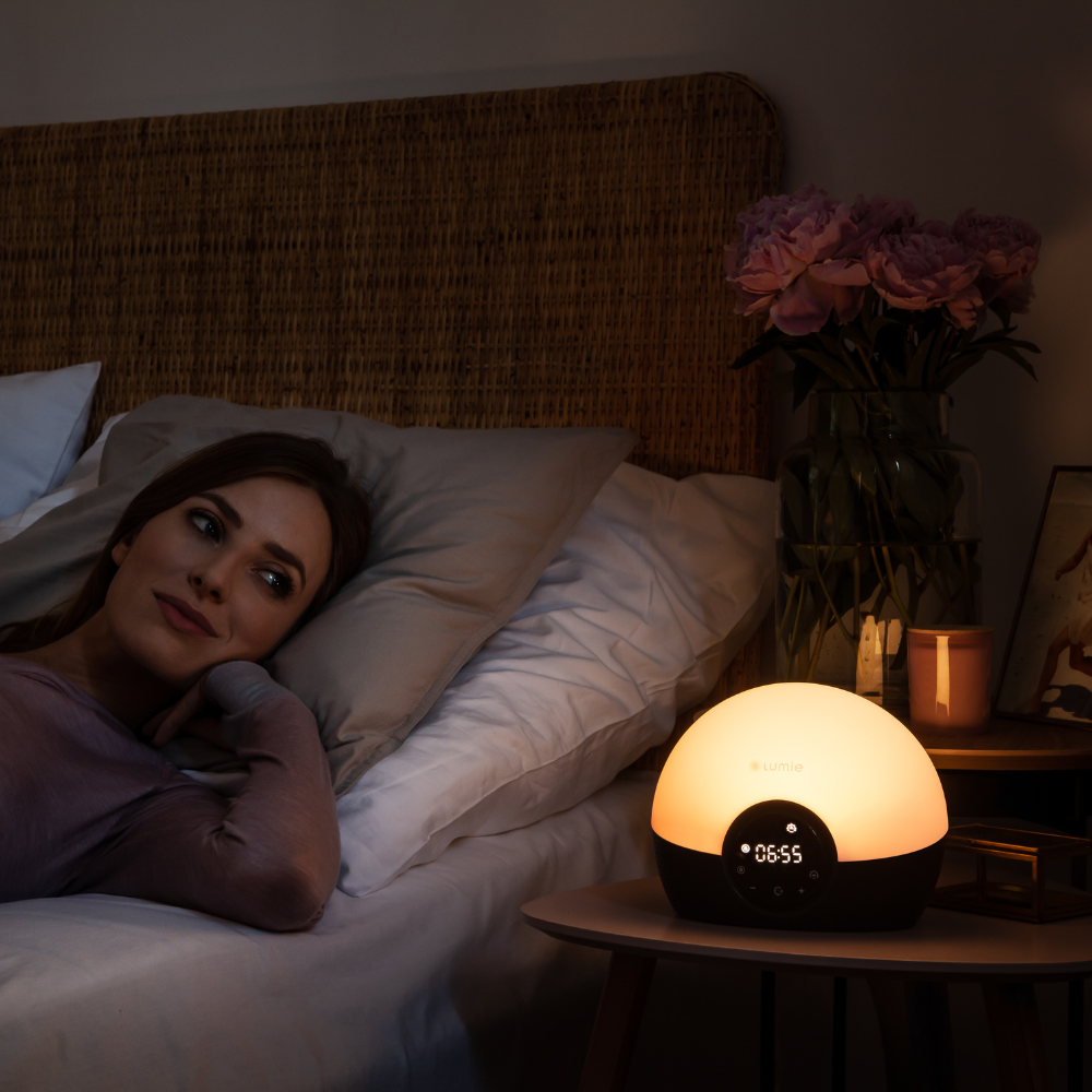 Bodyclock Glow 150 – light alarm clock with 10 sounds and white noise