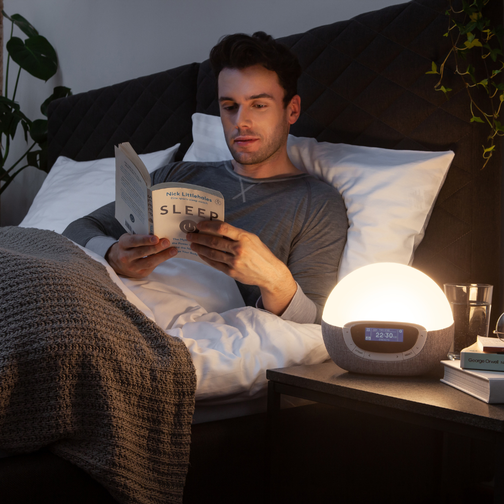 Bodyclock Shine 300 – light alarm clock with radio, white noise and 15 sounds