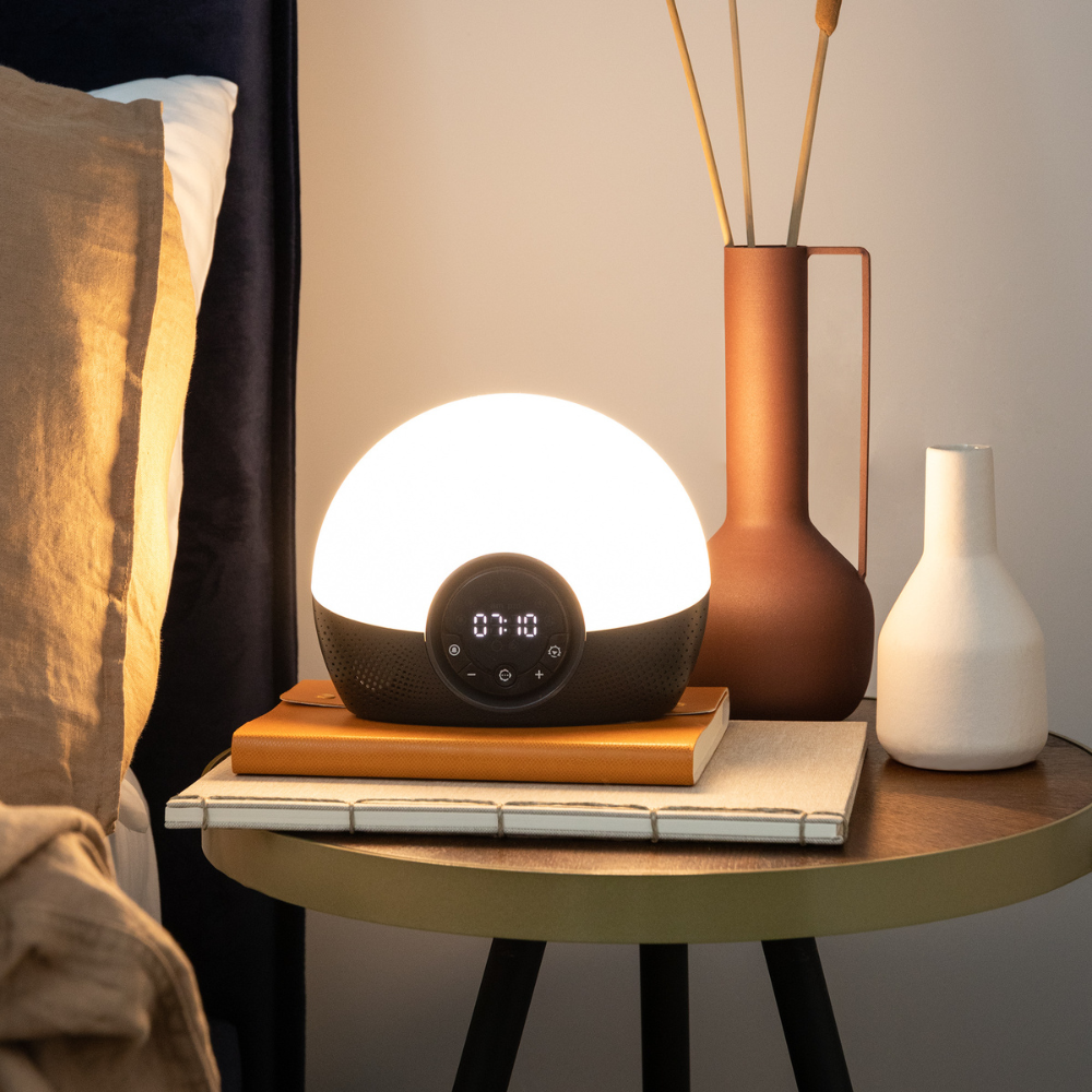 Bodyclock Glow 150 – light alarm clock with 10 sounds and white noise