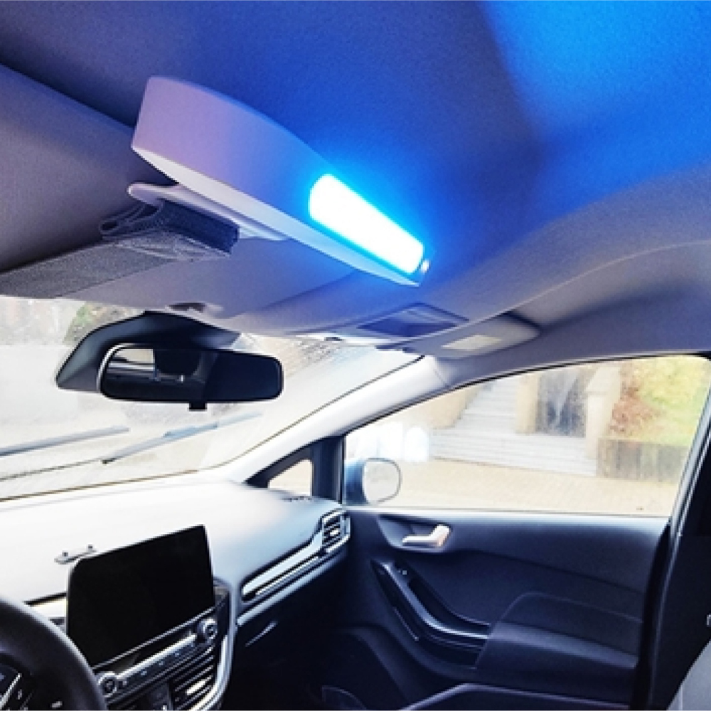 Luminette® Drive teisaldatav päevavalgusteraapia lamp sõitmiseks ja töötamiseks