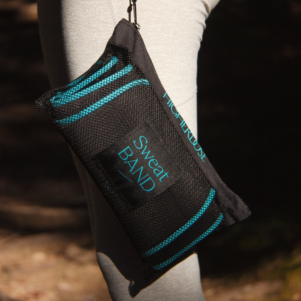 HigherDOSE® SWEATBAND termoriba keha soojendamiseks, higistamiseks ja nimmepiirkonna toetamiseks