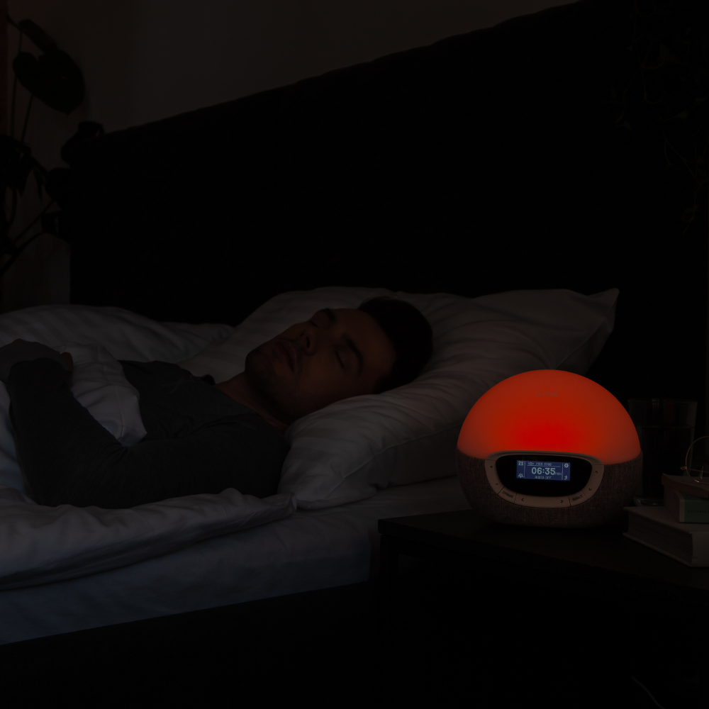 Bodyclock Shine 300 – light alarm clock with radio, white noise and 15 sounds