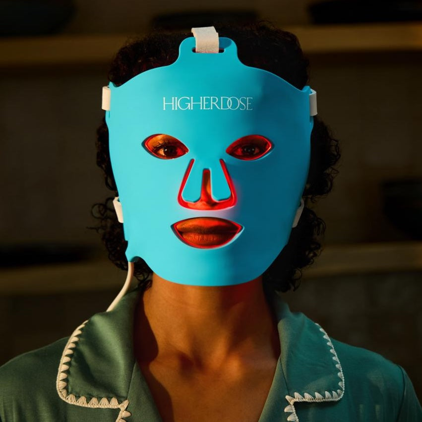 HigherDOSE® Red and Near Infrared Light Therapy Facial Mask